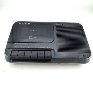 Sony TCM-818 Cassette Tape Recorder Player Portable Dictation Tested